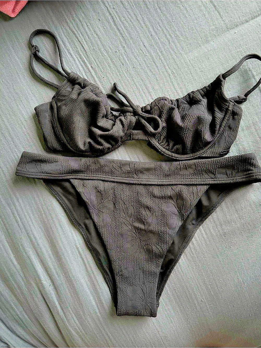 Black Bikini Set Like New